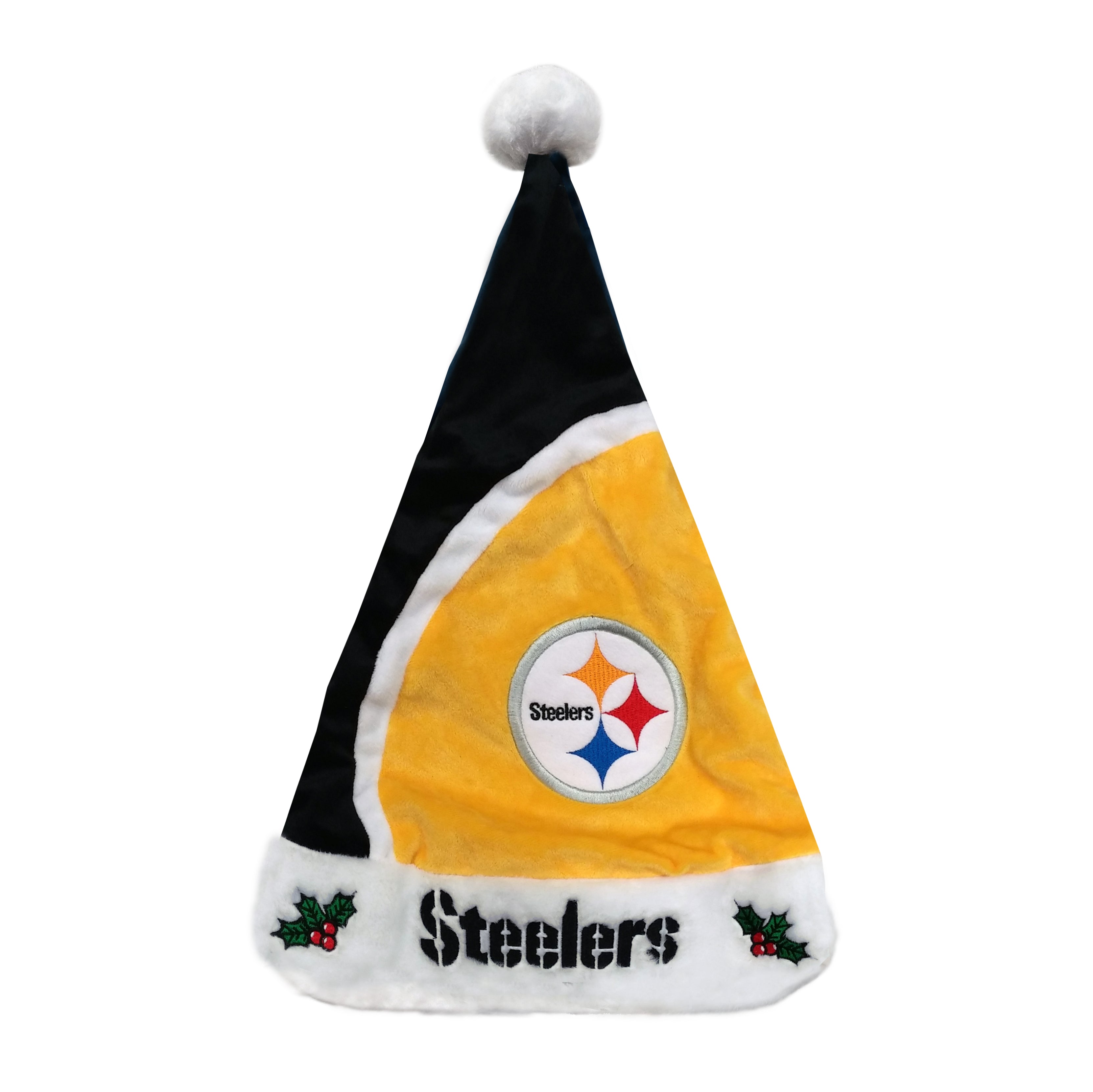 Pittsburgh Steelers Colorblock Santa Hat – Sport Army