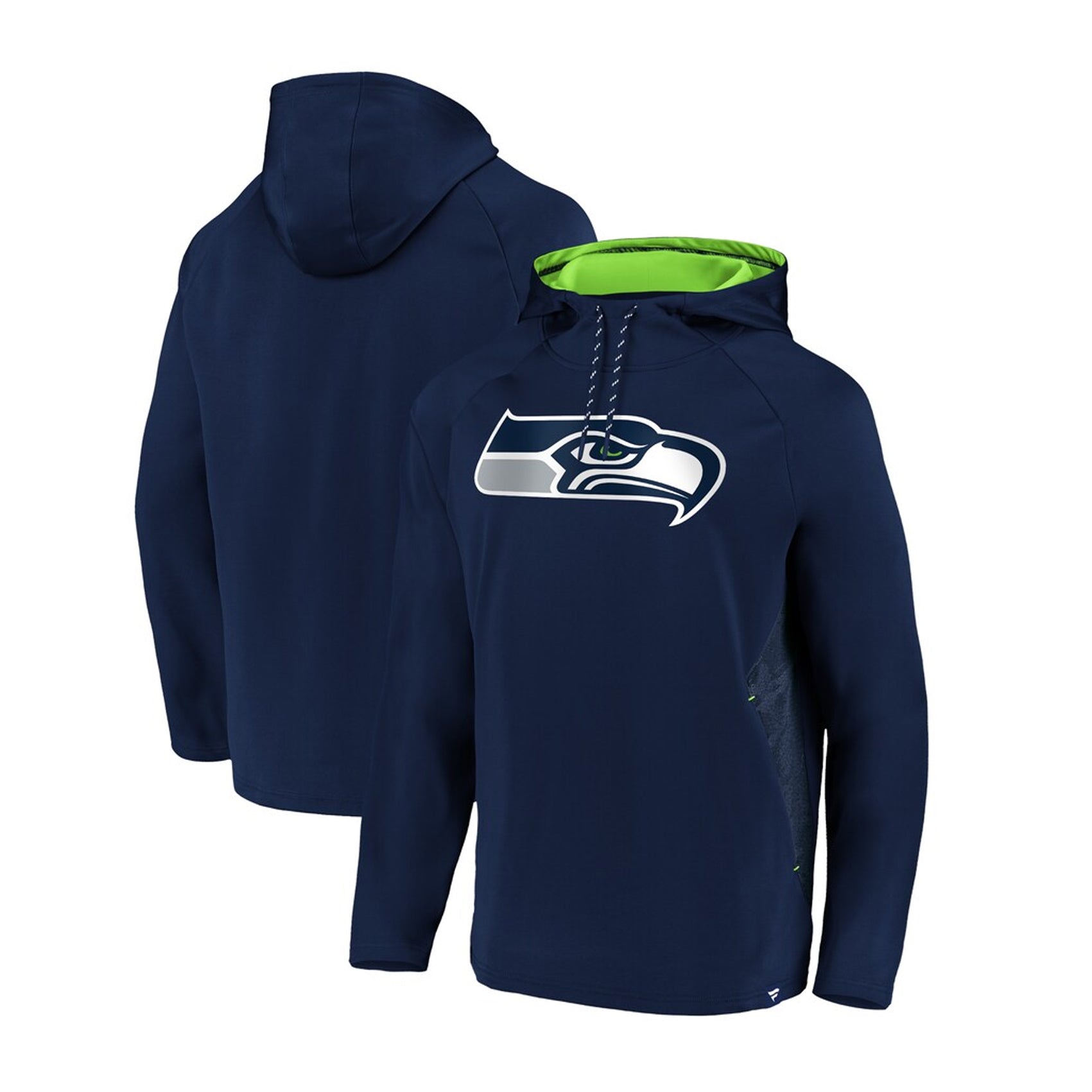 Seattle Seahawks Men's 47 Brand Blue Pullover Jersey Hoodie - XL