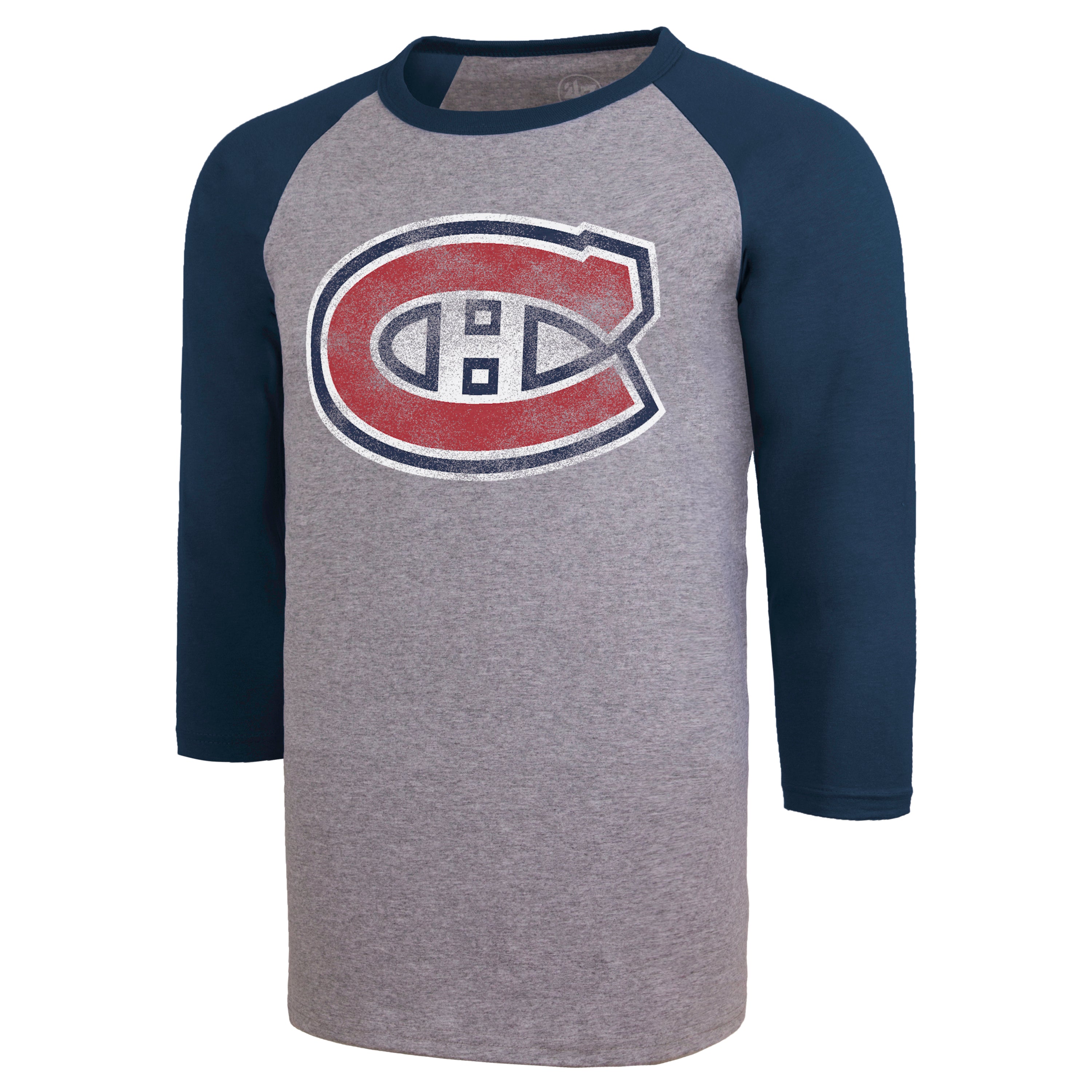 47 Brand Men's '47 Heathered Gray Chicago Cubs Team Long Sleeve T