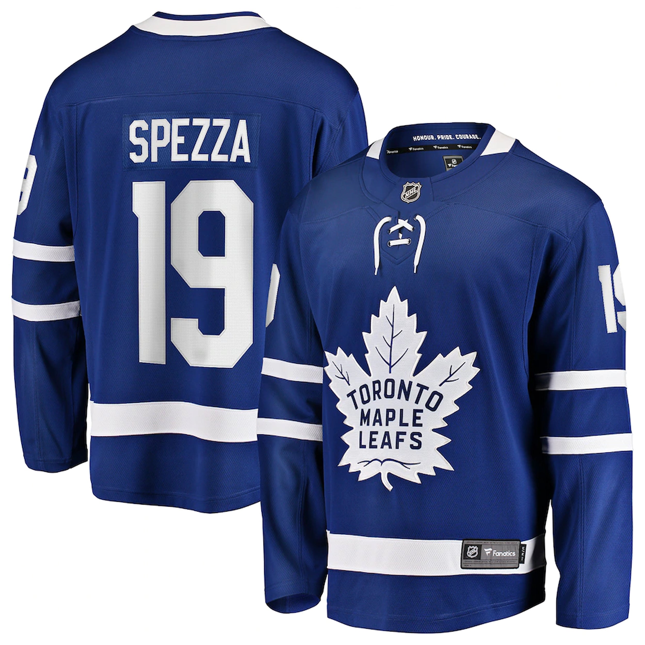 Jason Spezza Toronto Maple Leafs 2022 Stanley Cup Playoffs Black Diamond  Edition Jersey Authentic