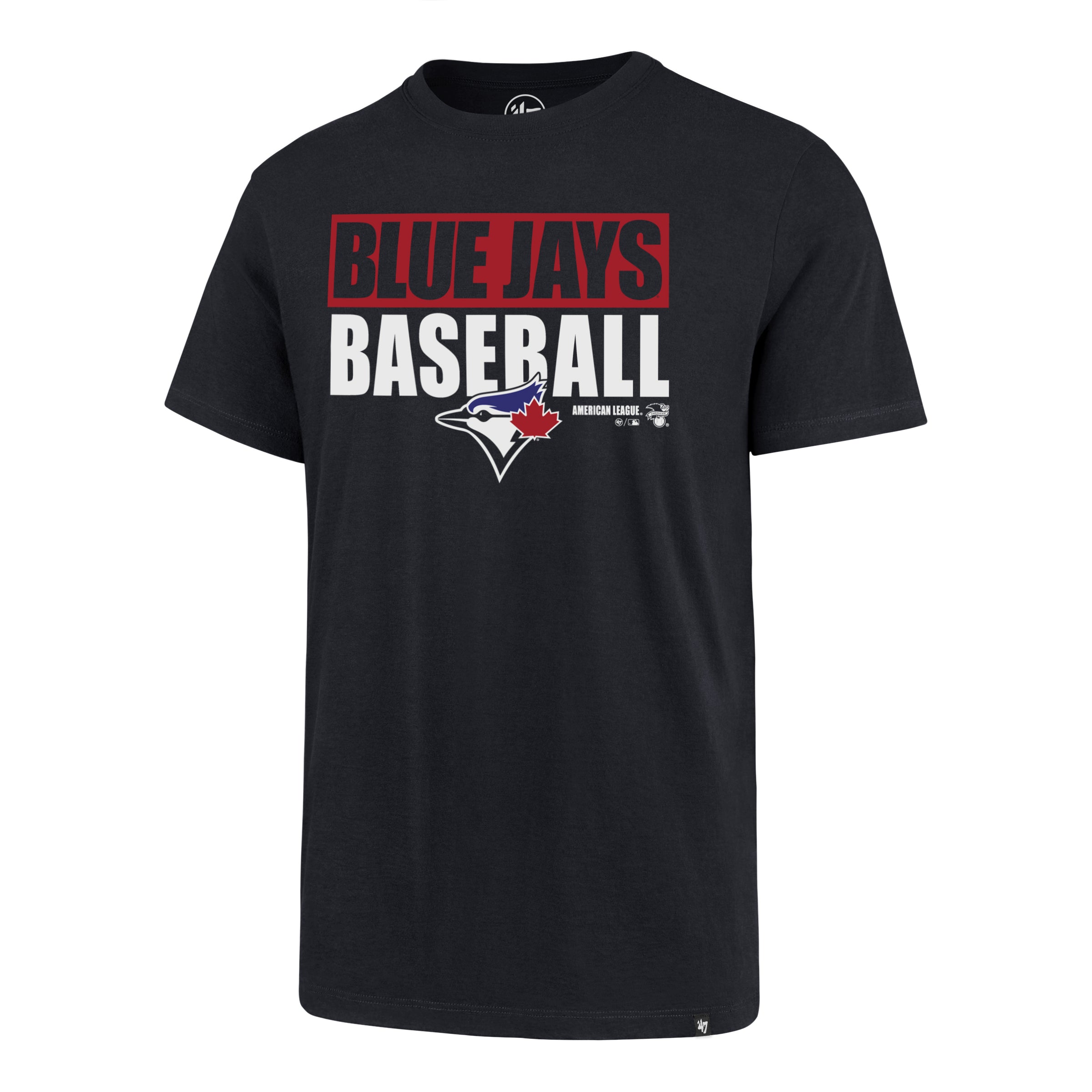 Toronto Blue Jays MLB Block Out 47' Super Rival Tee - White