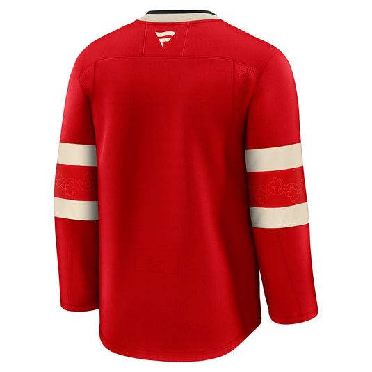 Team Canada Fanatics 2025 4 Nations Face-Off Premium Red Jersey