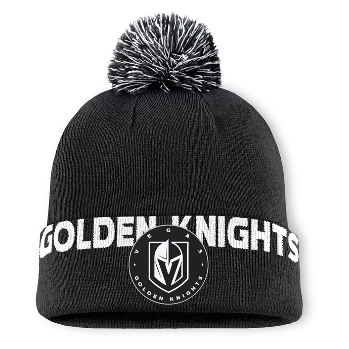 Vegas Golden Knights NHL Black High Stick Cuff Knit Toque