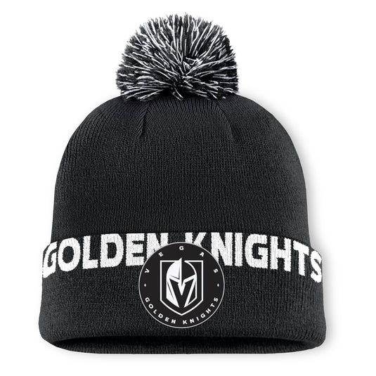 Vegas Golden Knights NHL Black High Stick Cuff Knit Toque