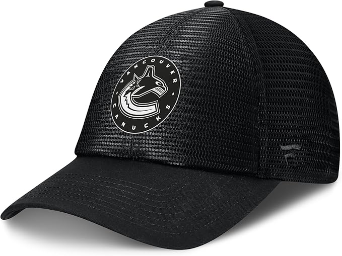 Vancouver Canucks NHL Sin Bin Mesh Adjustable Trucker Cap