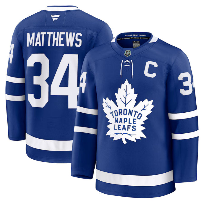 Auston Matthews Toronto Maple Leafs NHL Fanatics Premium Home Jersey