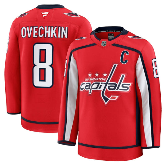 Alexander Ovechkin Washington Capitals NHL Fanatics Premium Home Jersey