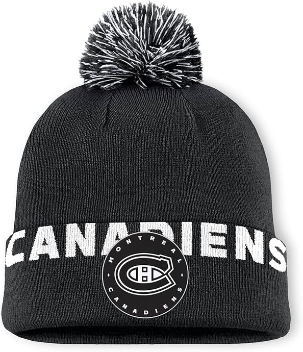 Montreal Canadiens NHL Black High Stick Cuff Knit Toque