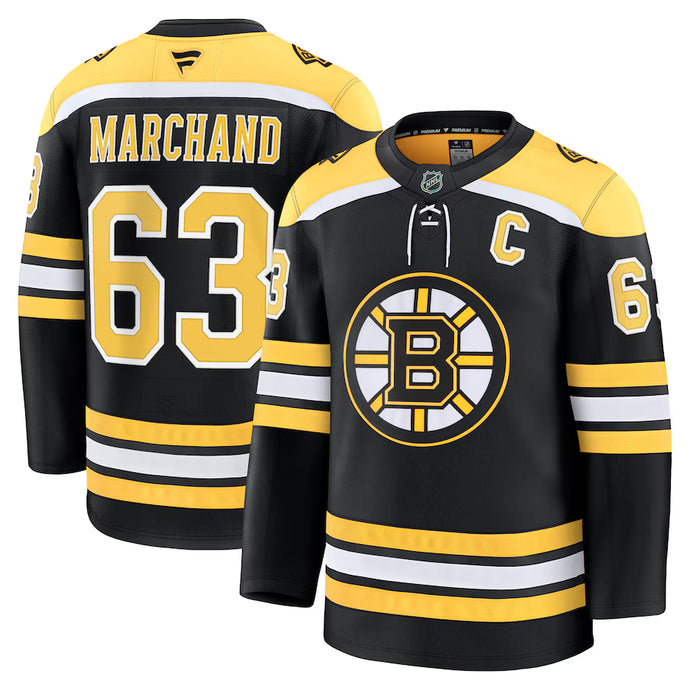 Brad Marchand Boston Bruins NHL Fanatics Premium Home Jersey