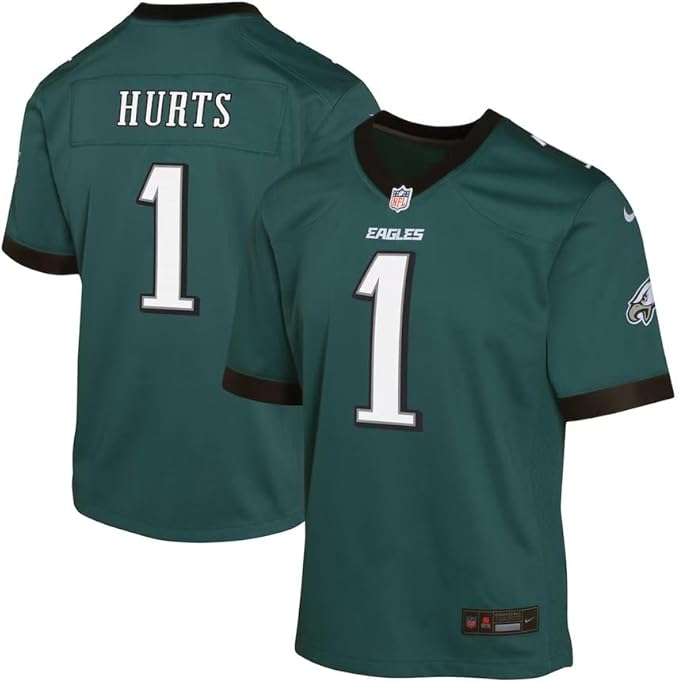 Youth Jalen Hurts Philadelphia Eagles NFL Nike Game Team Jersey