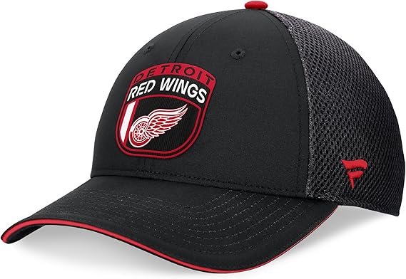 Detroit Red Wings 2024 NHL Draft On Stage Trucker Cap