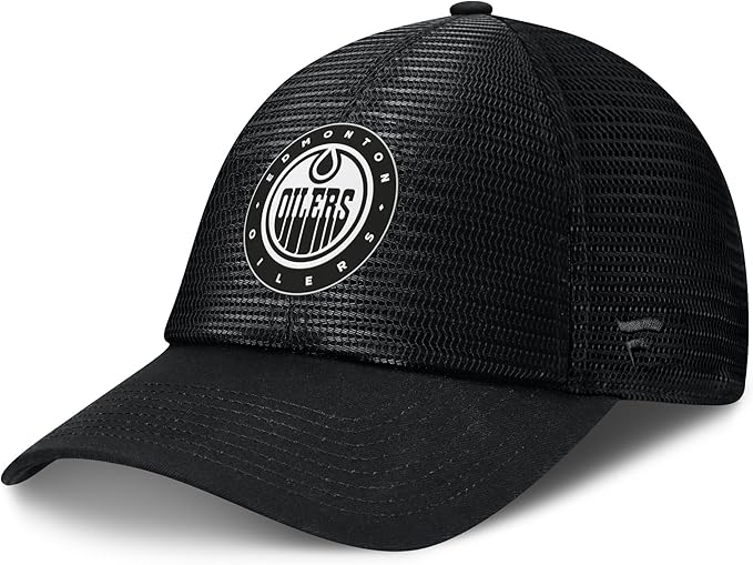 Edmonton Oilers NHL Sin Bin Mesh Adjustable Trucker Cap