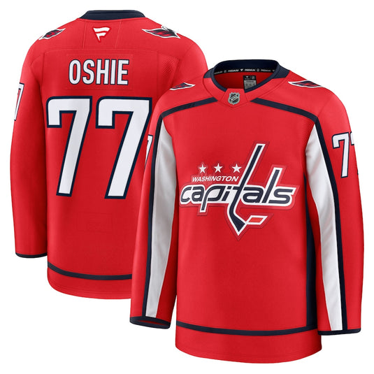 TJ Oshie Washington Capitals NHL Fanatics Premium Home Jersey