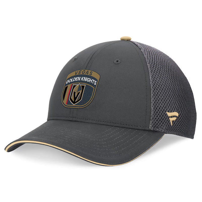 Load image into Gallery viewer, Vegas Golden Knights 2024 NHL Draft On Stage Trucker Cap
