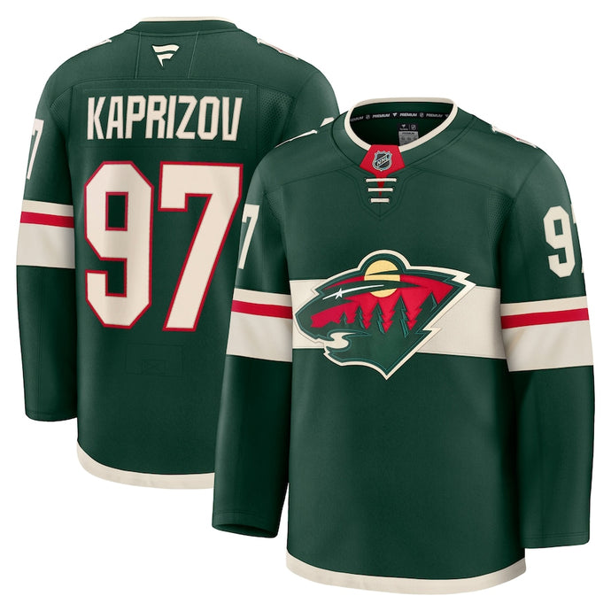 Kirill Kaprizov Minnesota Wild NHL Fanatics Premium Home Jersey