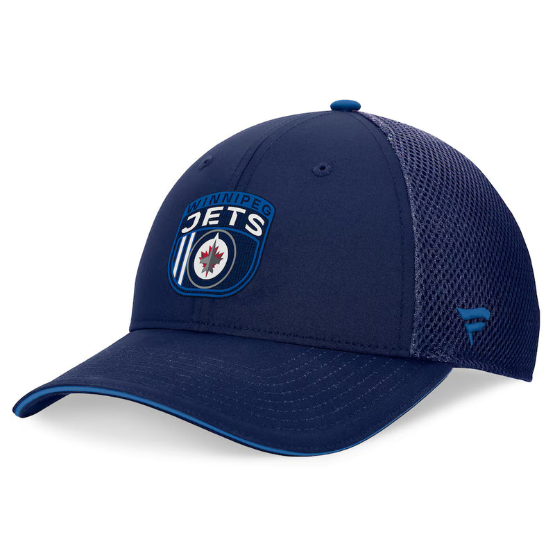 Load image into Gallery viewer, Winnipeg Jets 2024 NHL Draft On Stage Trucker Cap
