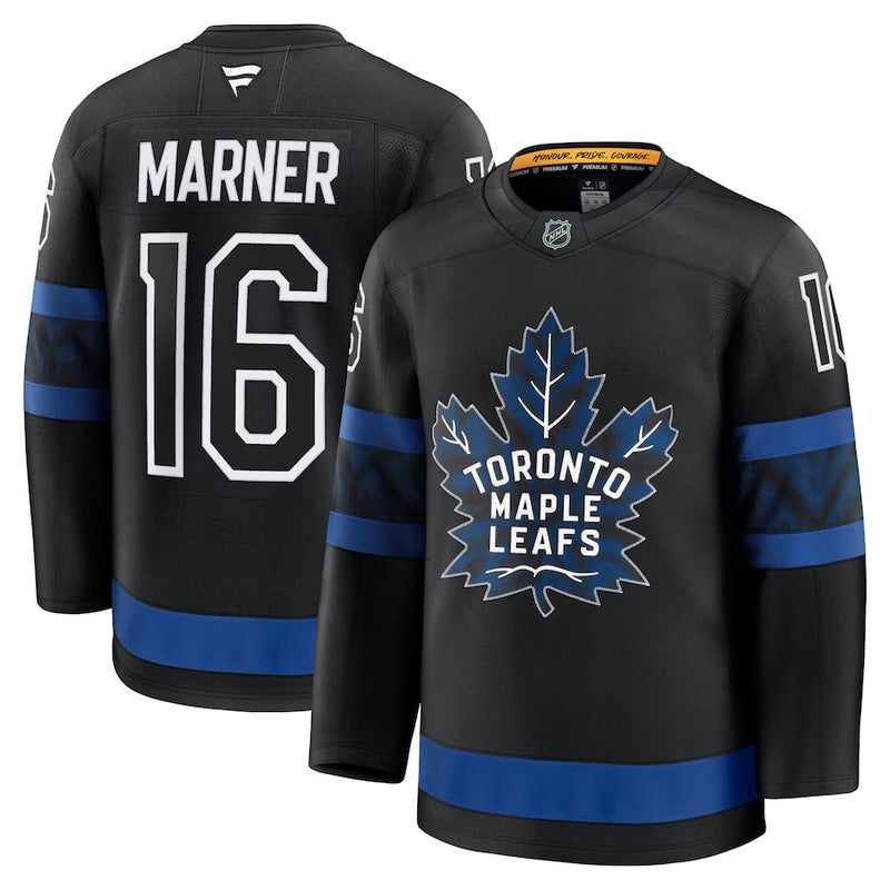 Load image into Gallery viewer, Mitch Marner Toronto Maple Leafs NHL Fanatics Premium Alternate Jersey
