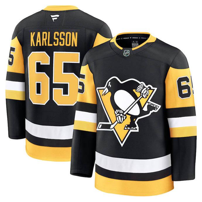 Erik Karlsson Pittsburgh Penguins NHL Fanatics Premium Home Jersey