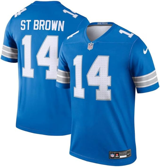 Youth Amon-Ra St. Brown Detroit Lions NFL Nike Game Team Jersey