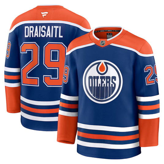 Leon Draisaitl Edmonton Oilers NHL Fanatics Premium Home Jersey