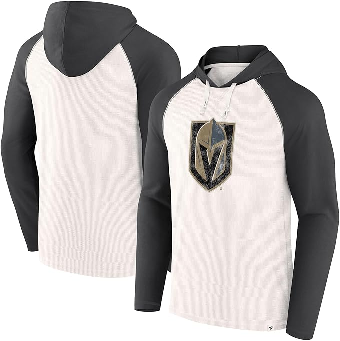 Load image into Gallery viewer, Vegas Golden Knights NHL Vintage Raglan Winger Pullover Hoodie
