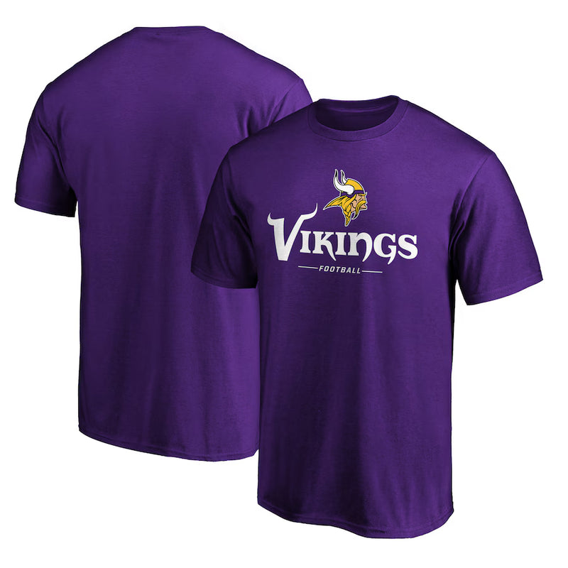 Load image into Gallery viewer, Minnesota Vikings NFL Team Lockup Logo T-shirt
