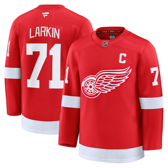 Dylan Larkin Detroit Red Wings NHL Fanatics Premium Home Jersey