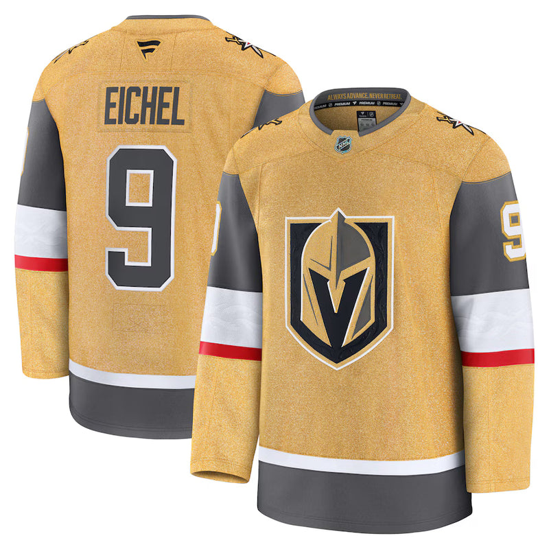 Load image into Gallery viewer, Jack Eichel Vegas Golden Knights NHL Fanatics Premium Home Jersey
