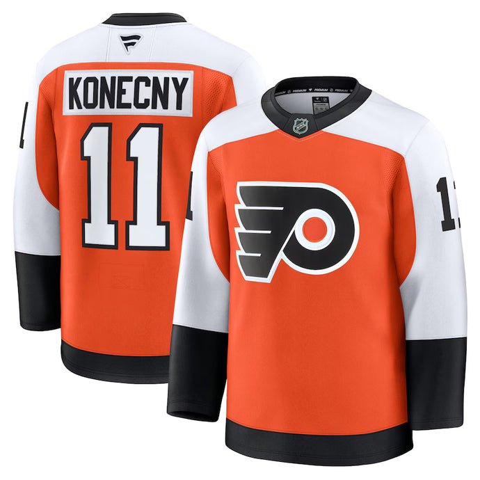 Travis Konecny Philadelphia Flyers NHL Fanatics Premium Home Jersey