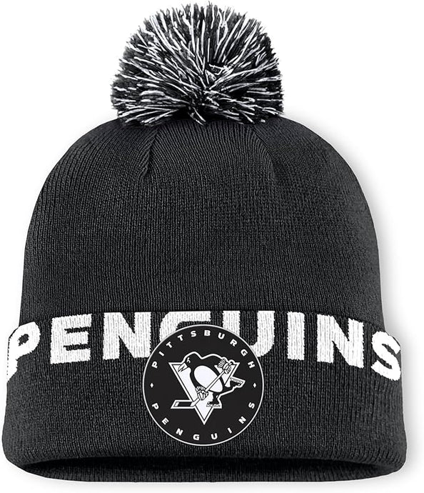 Pittsburgh Penguins NHL Black High Stick Cuff Knit Toque