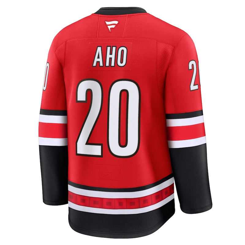 Load image into Gallery viewer, Sebastian Aho Carolina Hurricanes NHL Fanatics Premium Home Jersey
