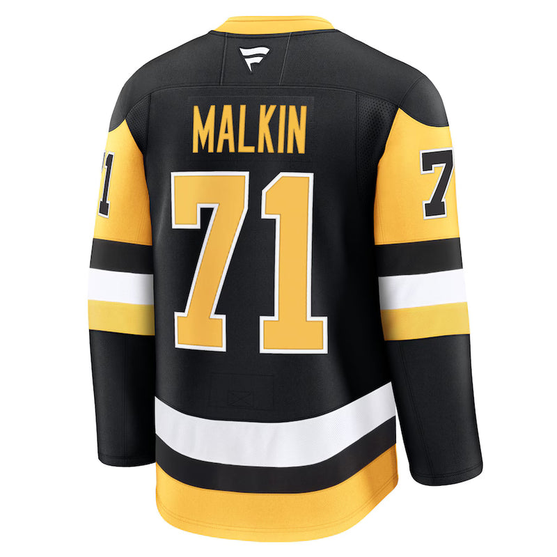 Load image into Gallery viewer, Evgeni Malkin Pittsburgh Penguins NHL Fanatics Premium Home Jersey
