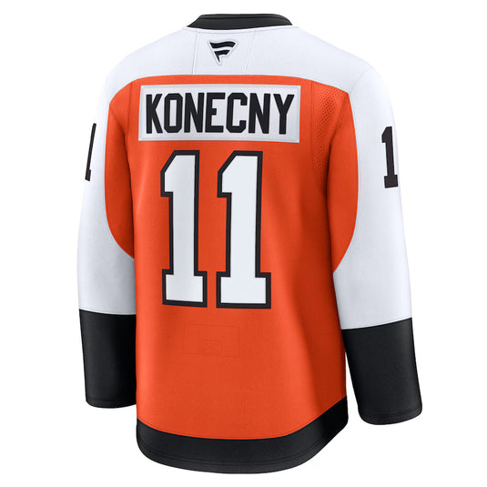 Travis Konecny Philadelphia Flyers NHL Fanatics Premium Home Jersey