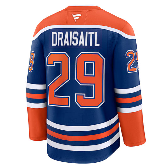 Leon Draisaitl Edmonton Oilers NHL Fanatics Premium Home Jersey