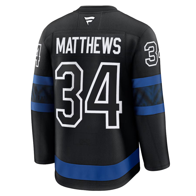 Load image into Gallery viewer, Auston Matthews Toronto Maple Leafs NHL Fanatics Premium Alternate Jersey
