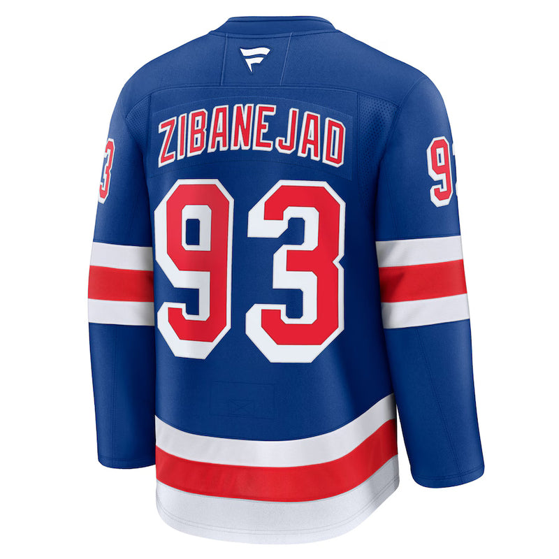 Load image into Gallery viewer, Mika Zibanejad New York Rangers NHL Fanatics Premium Home Jersey
