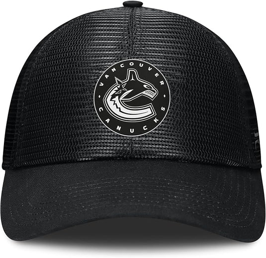 Vancouver Canucks NHL Sin Bin Mesh Adjustable Trucker Cap