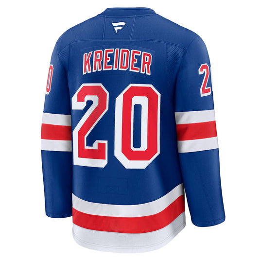 Chris Kreider New York Rangers NHL Fanatics Premium Home Jersey