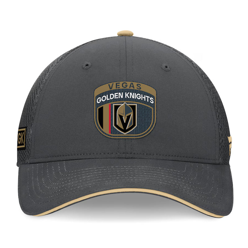 Load image into Gallery viewer, Vegas Golden Knights 2024 NHL Draft On Stage Trucker Cap
