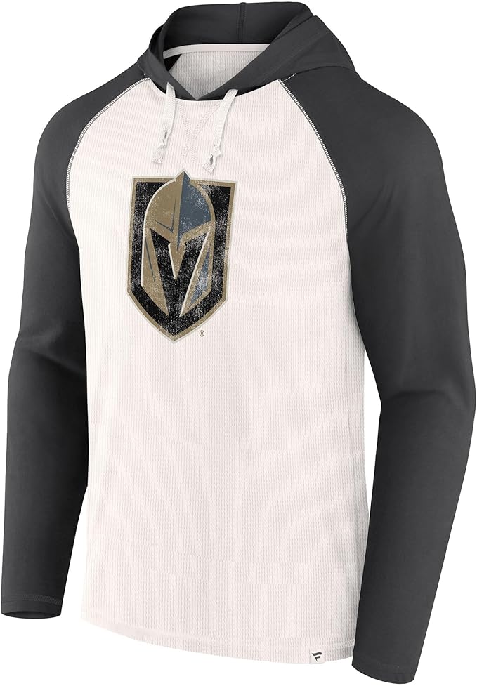 Load image into Gallery viewer, Vegas Golden Knights NHL Vintage Raglan Winger Pullover Hoodie
