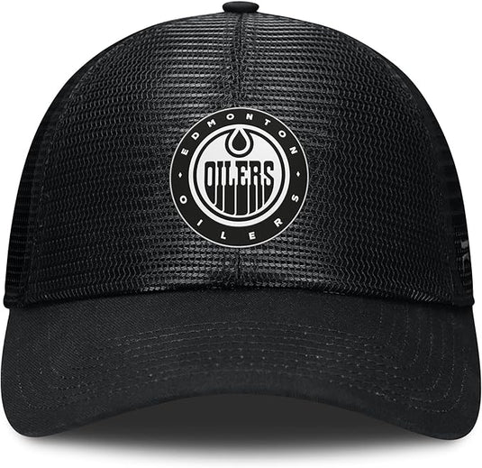 Edmonton Oilers NHL Sin Bin Mesh Adjustable Trucker Cap