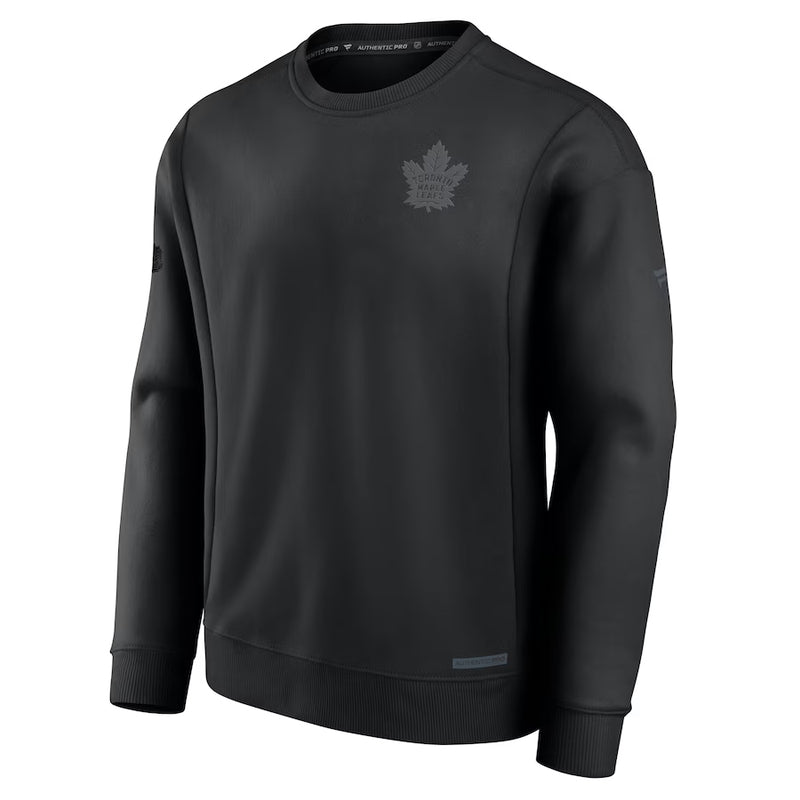 Load image into Gallery viewer, Toronto Maple Leafs NHL Authentic Pro Road Fleece Pullover Sweatshirt
