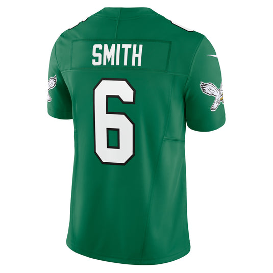 DeVonta Smith Philadelphia Eagles NFL Nike Vapor F.U.S.E. Limited Player Green Jersey