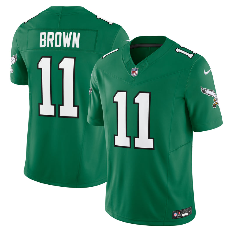 Load image into Gallery viewer, A.J. Brown Philadelphia Eagles NFL Nike Vapor F.U.S.E. Limited Player Green Jersey
