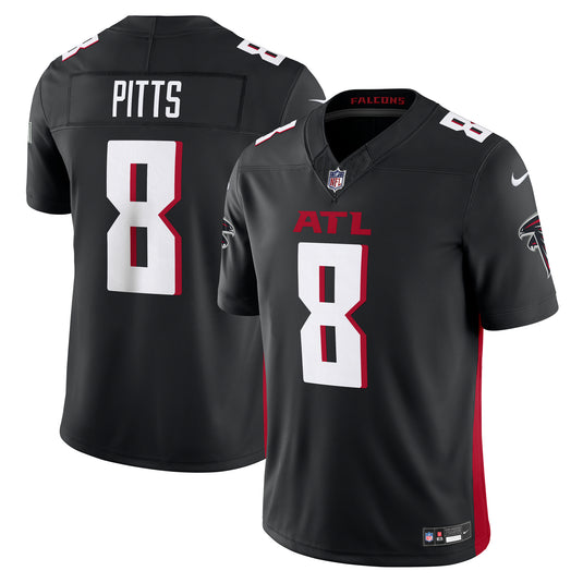 Kyle Pitts Atlanta Falcons NFL Nike Vapor F.U.S.E. Limited Player Black Jersey