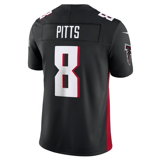 Kyle Pitts Atlanta Falcons NFL Nike Vapor F.U.S.E. Limited Player Black Jersey