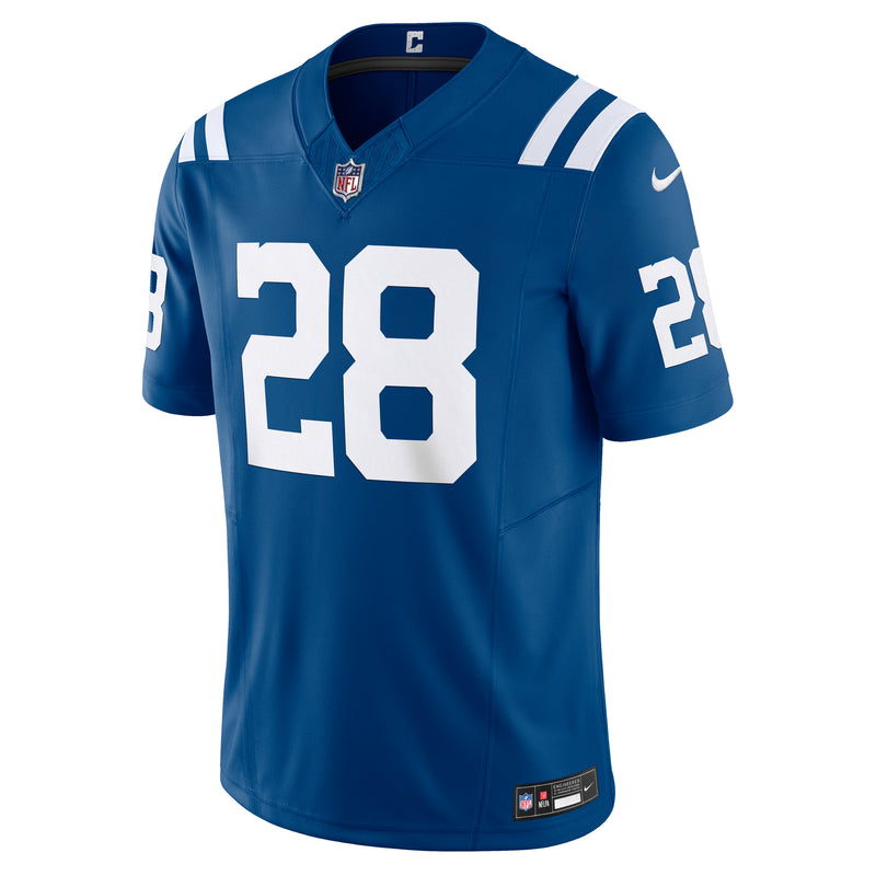 Load image into Gallery viewer, Jonathan Taylor Indianapolis Colts NFL Nike Vapor F.U.S.E. Limited Player Blue Jersey
