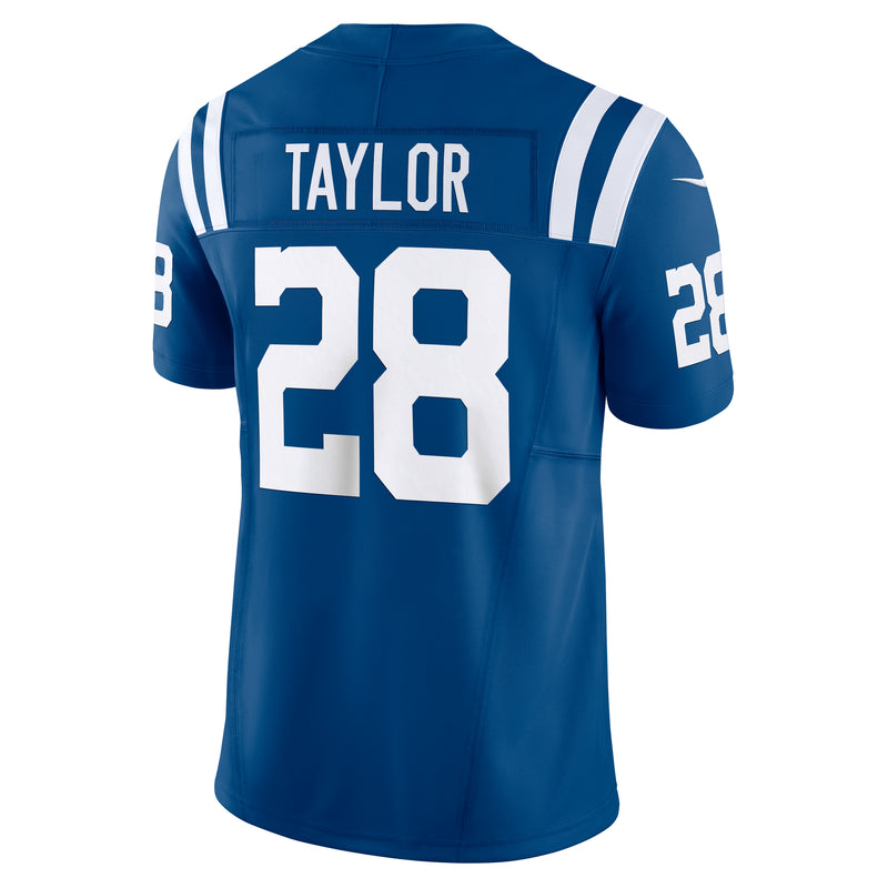 Load image into Gallery viewer, Jonathan Taylor Indianapolis Colts NFL Nike Vapor F.U.S.E. Limited Player Blue Jersey
