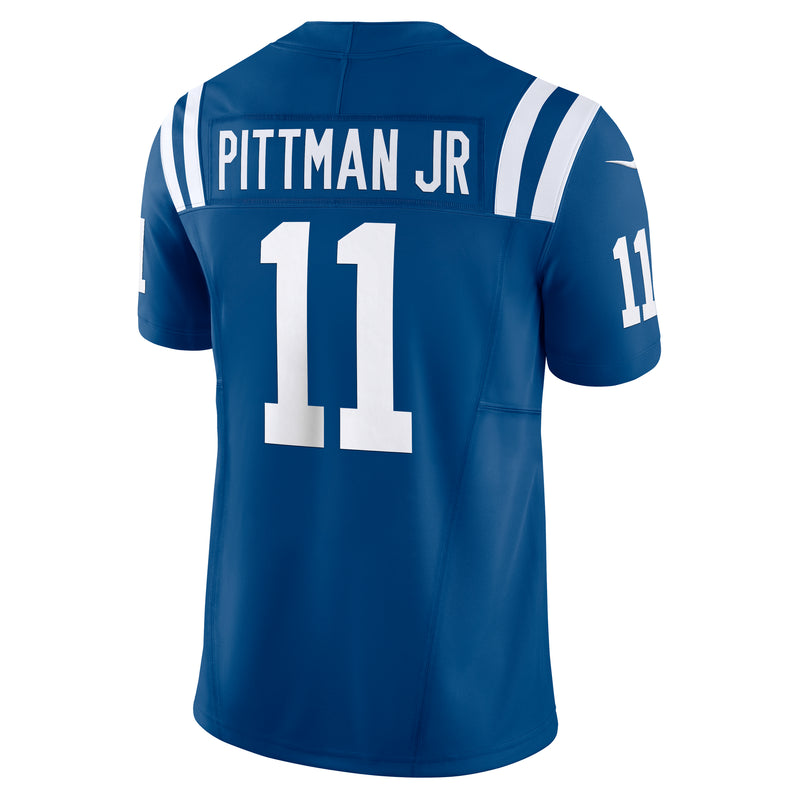 Load image into Gallery viewer, Michael Pittman Jr. Indianapolis Colts NFL Nike Vapor F.U.S.E. Limited Player Blue Jersey
