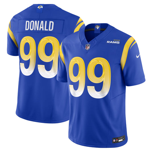 Aaron Donald Los Angeles Rams NFL Nike Vapor F.U.S.E. Limited Player Blue Jersey